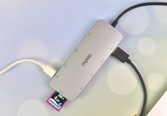 【金测评】雷柏XD200 USB-C 10口扩展坞试用：小巧便携，接口丰富齐全