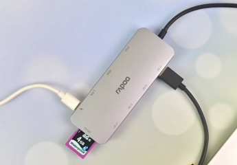 【金测评】雷柏XD200 USB-C 10口扩展坞试用:小巧便携,接口丰富齐全