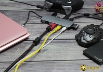 【金测评】全能战士,雷柏XD200 USB-C 10口扩展坞体验