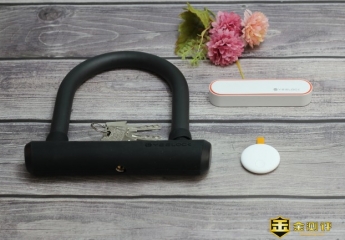 【金测评】易锁宝智能蓝牙U型锁/抽屉柜开关E/防丢器套装体验:安全无死角
