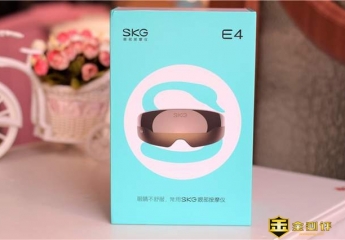 全方位眼部按摩,SKG眼部按摩仪E4体验
