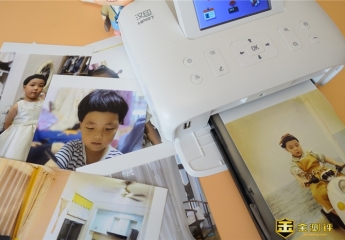 【金测评】汉印CP4000照片打印机体验,多彩生活,一键打印