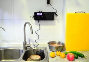 【金测评】小尼熊食材净化机,去除农药激素残留,厨房好帮手