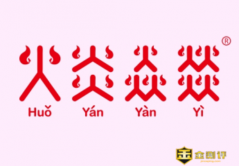 四个火是什么字?四个火念什么?燚的读音是什么?