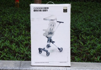 【金测评】高颜值溜娃神器,COOGHI酷骑溜娃神器体验