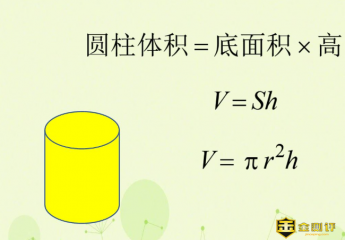 圆柱的体积怎么计算?圆柱的体积公式是什么?