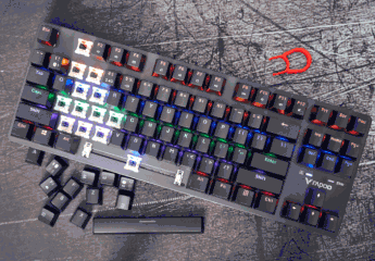 【金测评】边拆边评,雷柏V500PRO-87多模版值不值得买?