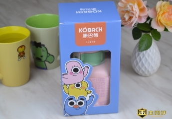 【金测评】 康巴赫儿童保温杯:萌娃都抗拒不了的水杯