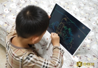 【金测评】小朋友绘画好伙伴,米家液晶小黑板多彩版