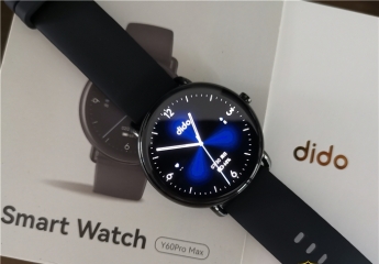 【金测评】dido Y60智能手表:血压血氧血糖样样都能测,还能蓝牙通话