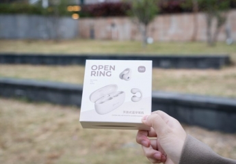 【金测评】轻巧随行,舒适更护耳,冇心open ring开放式蓝牙耳机