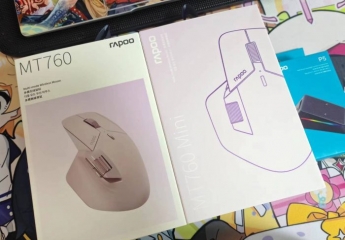 【金测评】雷柏MT760&MT760 mini多模鼠标体验,我手小我爱MT760mini