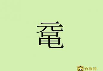 【金测评】鼋怎么读?鼋头渚怎么读什么意思?鼋鼍之年怎么读什么意思?