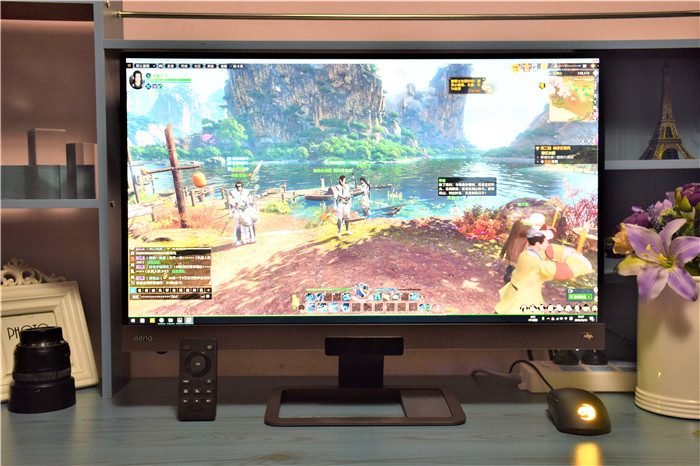 2K屏144HZ，自带音箱广色域，明基EX2780Q显示器体验如何？