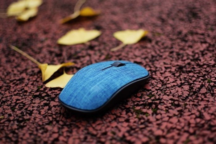 【金测评】小清新无线多模 雷柏M200 Plus 布艺鼠标