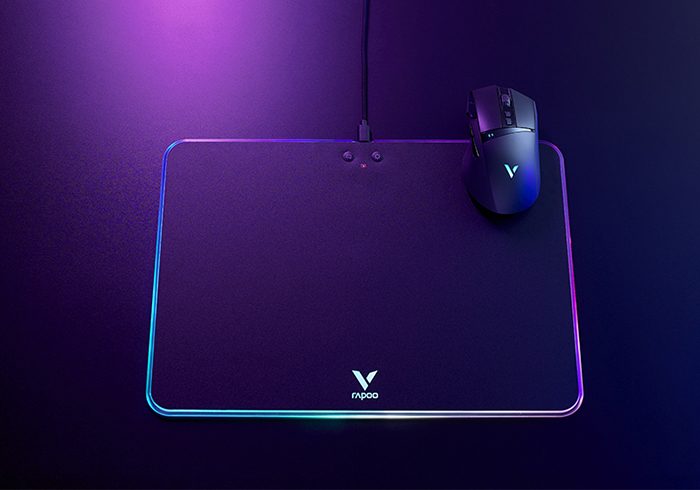 【金测评】试用第296期 雷柏V10 RGB幻彩背光无线充电游戏鼠标硬垫(配套送鼠标)免费试用